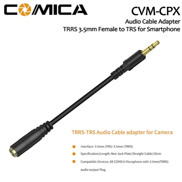 تبدیل مینی TRRS به COMICA CVM-CPX TRS