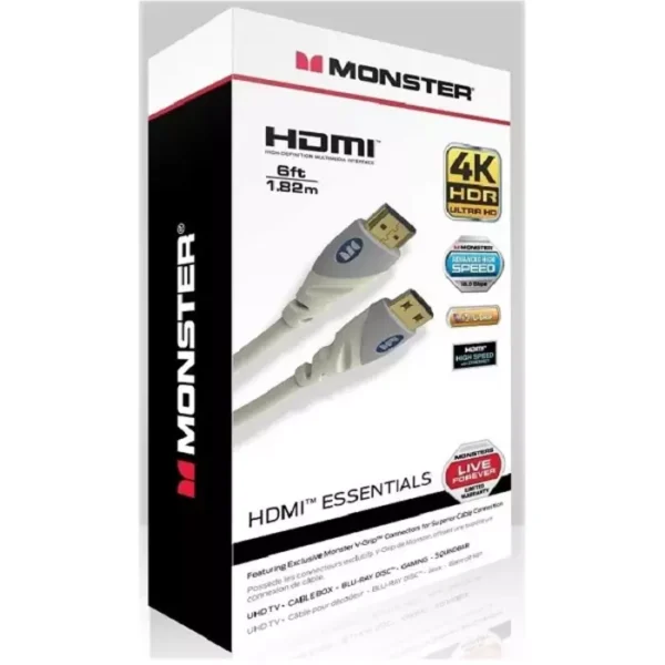 کابل HDMI مانستر مدل 4k-sup طول 1.82 متر - Image 3