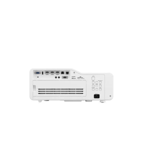 پشت پروژکتور PT-CMZ50 با پورت‌های HDMI، USB و خروجی صدا
